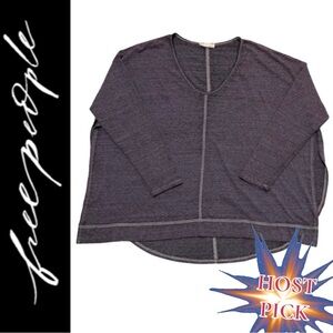 🎉HP🎉NWOT Free People Movement split side pullover ⭐️